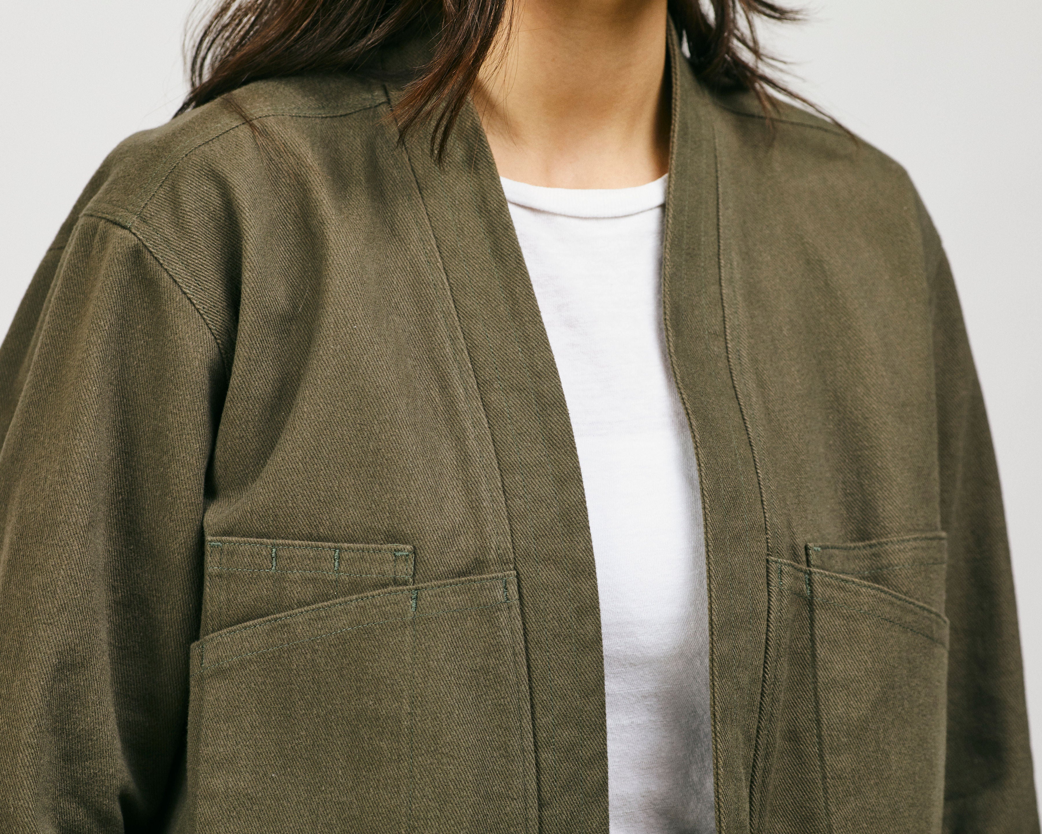 Sage Bull Denim Workwear Jacket