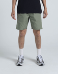 SAMPLE SALE: Walk Short 002 - Green Rip Stop