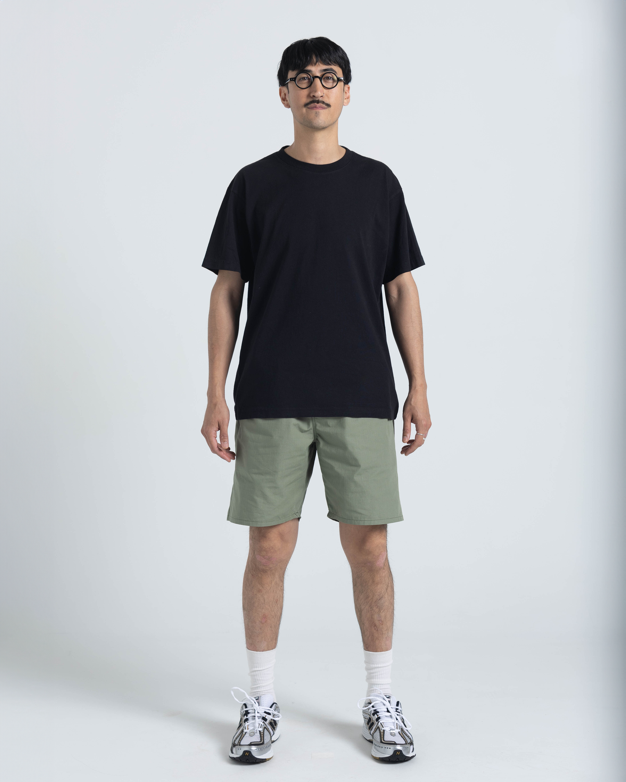 SAMPLE SALE: Walk Short 002 - Green Rip Stop