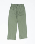 Everyday Pant - Green Cotton Ripstop