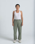 Everyday Pant - Green Cotton Ripstop